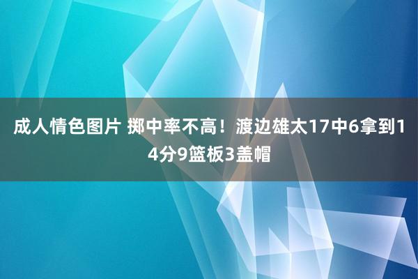 成人情色图片 掷中率不高！渡边雄太17中6拿到14分9篮板3盖帽