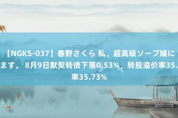 【NGKS-037】春野さくら 私、超高級ソープ嬢になります。 8月9日默契转债下落0.53%，转股溢价率35.73%